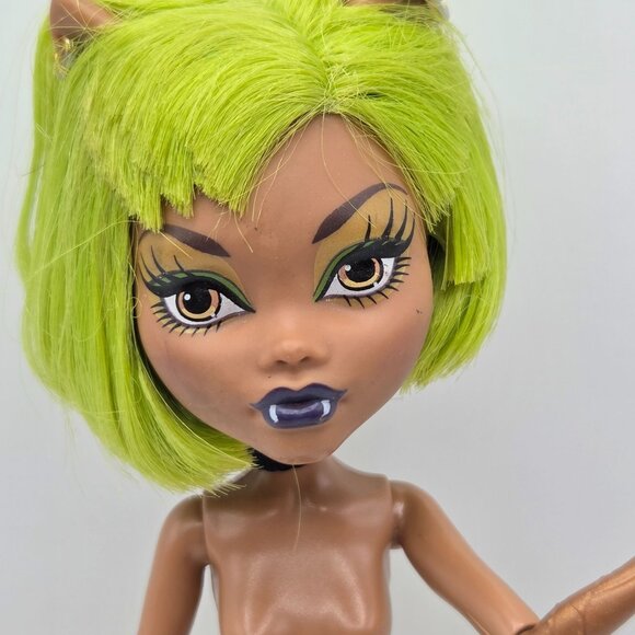 Monster High Clawdeen Wolf Doll G1 Dawn Of The Dance 2008 W/ Robecca Steam Piece - Picture 2 of 7